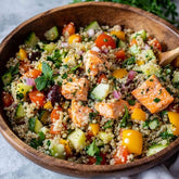 香橙煙三文魚藜麥甘藍沙律配蜜糖黑醋 (2磅)